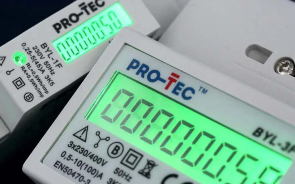Ulotka — Liczniki PRO-TEC — podgląd pierwszej strony